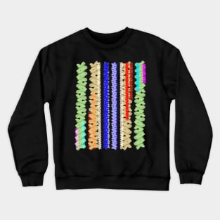 abstract stripes pattern Crewneck Sweatshirt